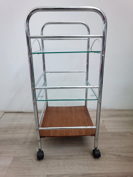 Carrello da bagno di design di Allibert anni '90 – Armadi contenitori, Metal (photo 3 of 8)