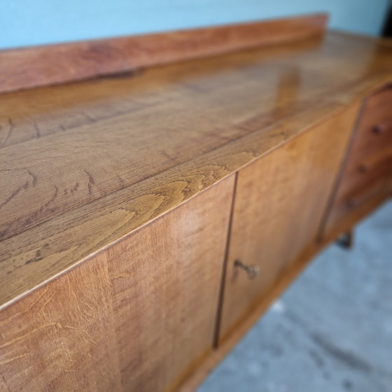 Credenza vintage anni '50 Mobile a muro Mobile TV – Credenze, Textile, Wood (photo 8 of 15)