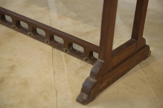 Mahogany cabinet Art Nouveau 1900s – Coat racks, Wood, Copper (photo 5 of 12)