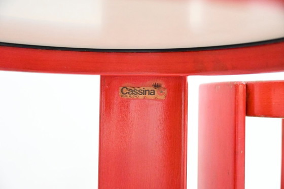 Image 1 of Mesas nido modelo 780 de Gianfranco Frattini para Cassina, década de 1960, juego de 4