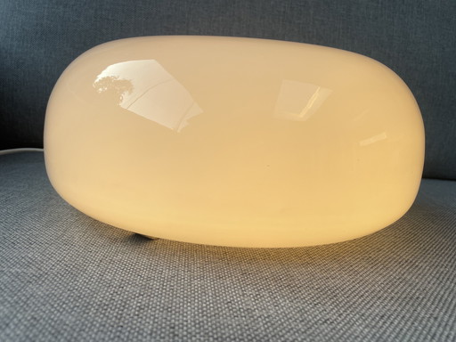Gispen vintage opaline glas plafondlamp 