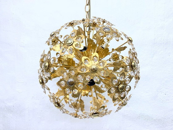 Image 1 of Hollywood Regency Sputnik Kronleuchter Pusteblume 60er 70er Jahre Design