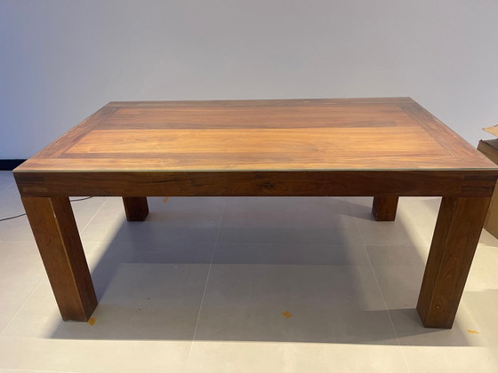 Mesa de comedor de madera Goossens serie Clean. – Mesas de comedor (photo 5 of 8)