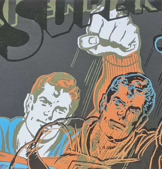 Image 1 of After Andy Warhol, Superman, 1980s, Lithograph