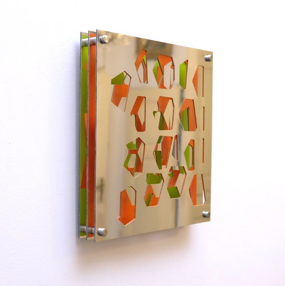 Image 1 of Wand decoratie spiegel