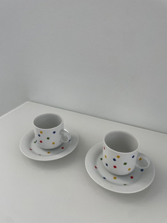 Vintage Eversberg Cups with Saucers – West Germany – Crockery, Porcelain (photo 7 of 16)