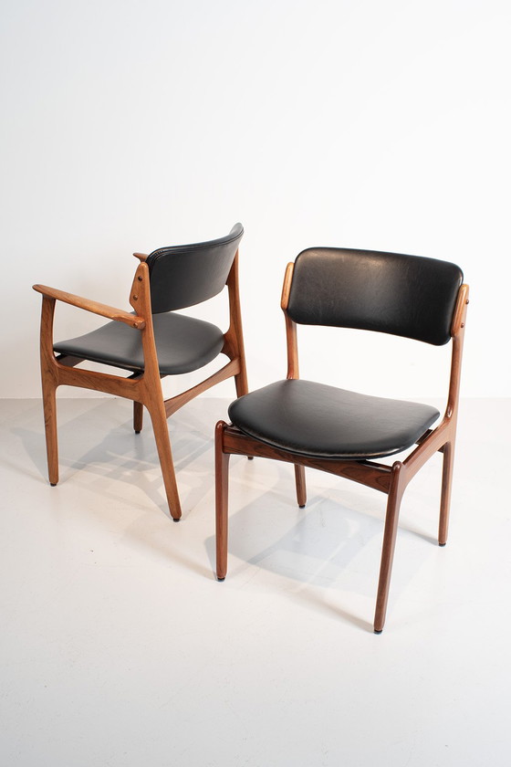 Image 1 of Erik Buch set van 6 stoelen