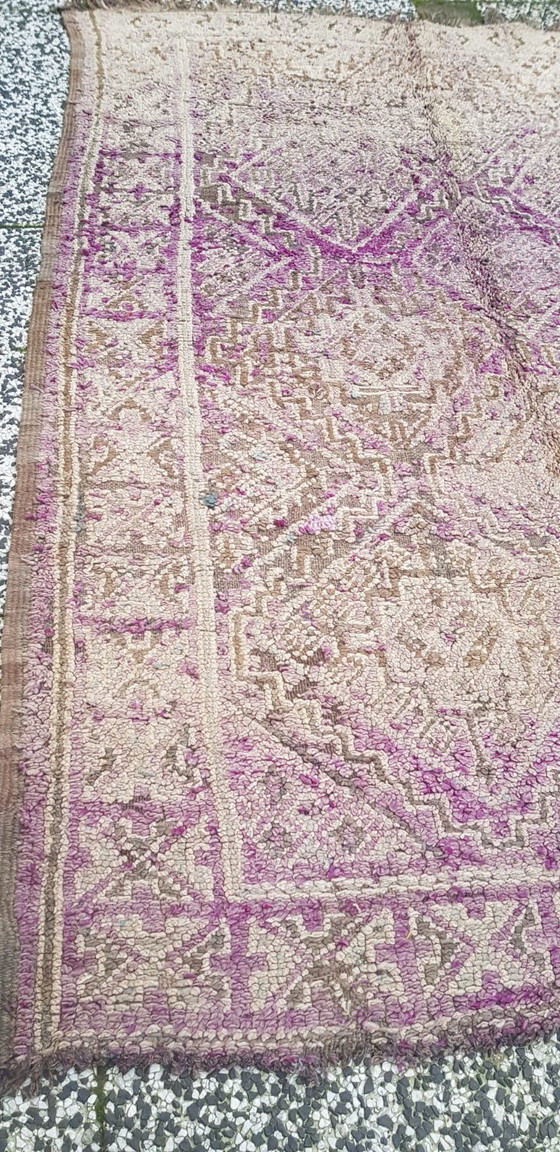 Image 1 of Handgeknoopt Berber kleed wol 268x195cm