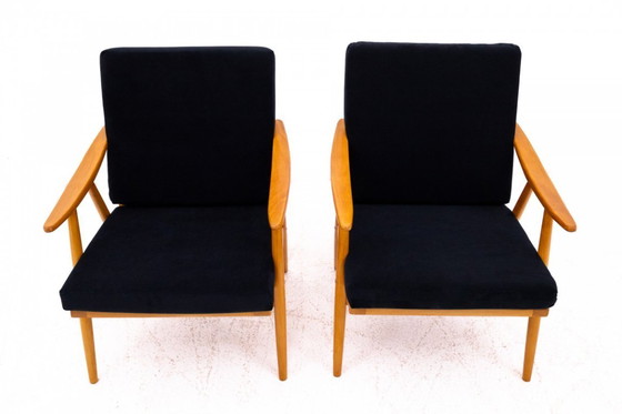 Image 1 of Pair of armchairs, Czechoslovakia, manufacturer TON, 1960s.