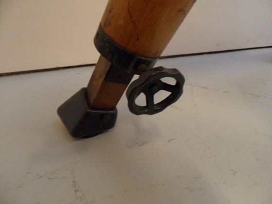 Image 1 of Vintage gymnastics apparatus with leather