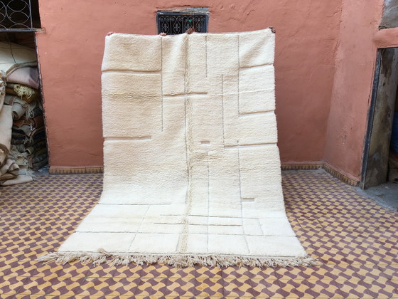 Image 1 of Tapis Beni Ouarain Berbère Marocain 296 X 203 Cm