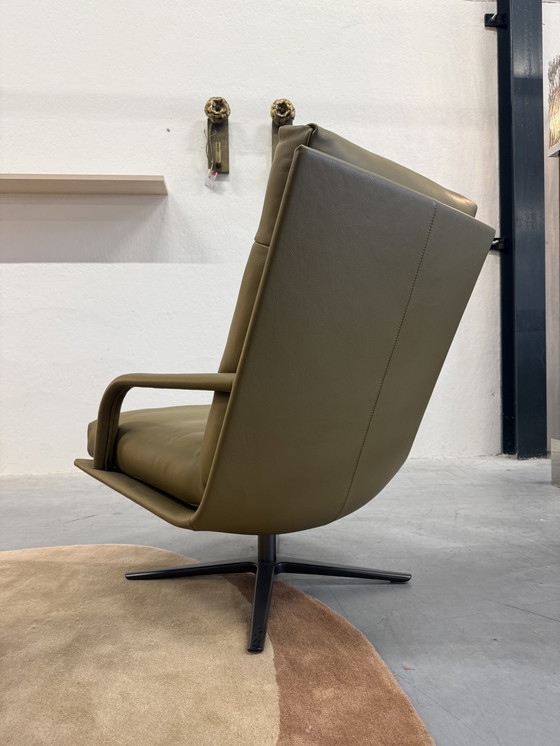 Image 1 of Leolux Kudo Two Fauteuil Raffino Fennic leer 