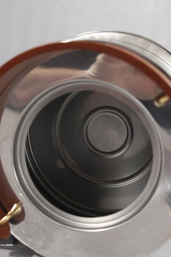 Image 1 of "Ottoni" teapot designed by Carsten Jørgensen for Bodum Memphis style 1980s