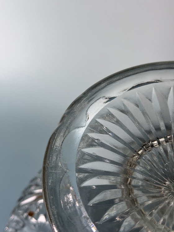 Image 1 of Verreries de Scailmont - Große Schale auf einem Fuß. Circa 1930er Jahre