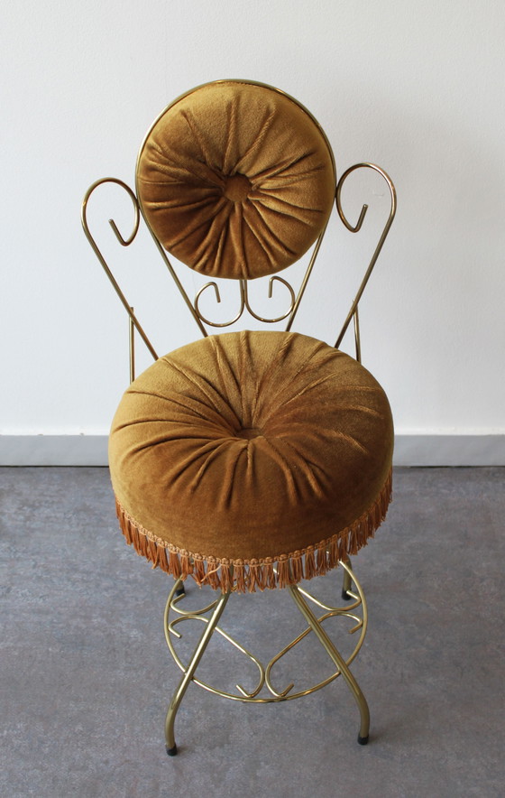 Image 1 of Chaise vintage dite “Coiffeuse”, 50’s.