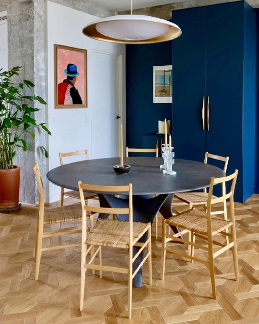 Molteni&C ARC round table Ø150 cm – Foster + Partners – grey cement – 2023 – eettafels, Other
