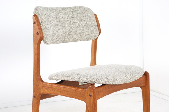 Image 1 of 6x Erik Buch per O.D. sedie mobler vintage ridipinto