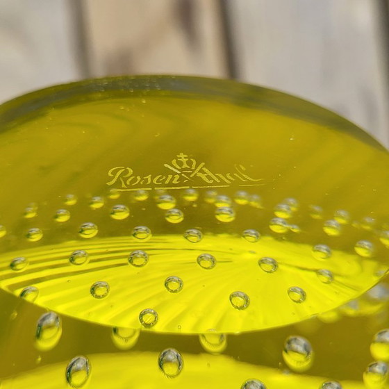 Image 1 of Rare Rosenthal Murano Dewdrop bubble crystal vase, 1970
