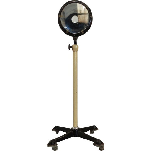 Lámpara de pie vintage con base ajustable