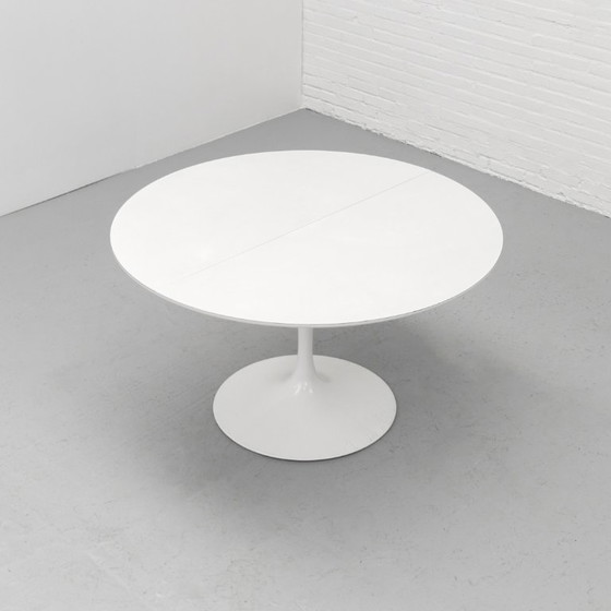 Image 1 of Knoll Tulip Extendable Dining Table Eero Saarinen, 1980
