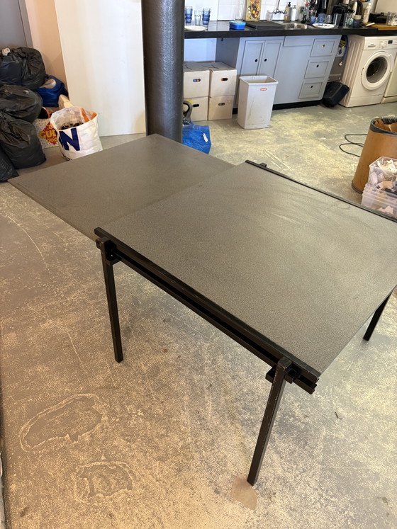 Image 1 of Uitschuifbare Tafel Van Metz En Co Jaren 60