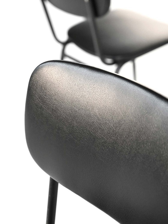 Image 1 of Set of 6 Olivetti Italian vintage chairs 1960s