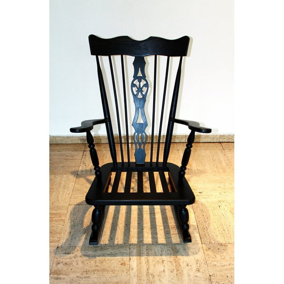 Image 1 of Vintage Windsor rocking chair, English