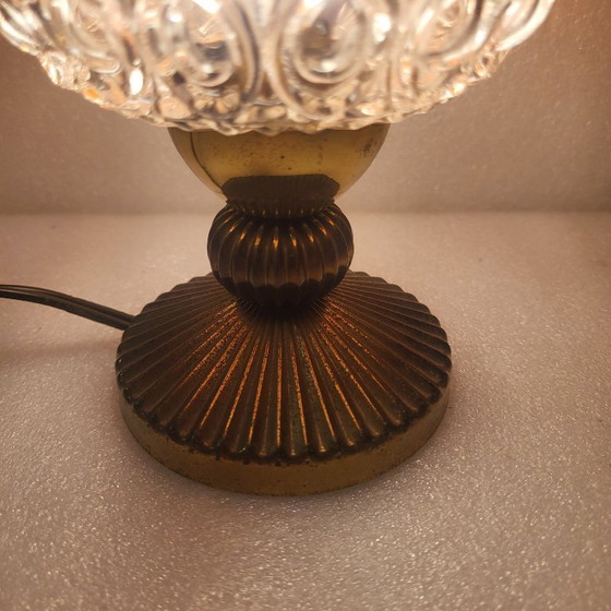 Image 1 of Vintage midi century table lamp, space age