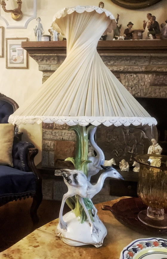 Image 1 of SestoFiorentino keramische lamp uit de jaren 60/70.