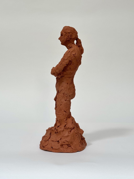 Image 1 of Terracotta Sculpture of a Man - Yolande Ide (1930)