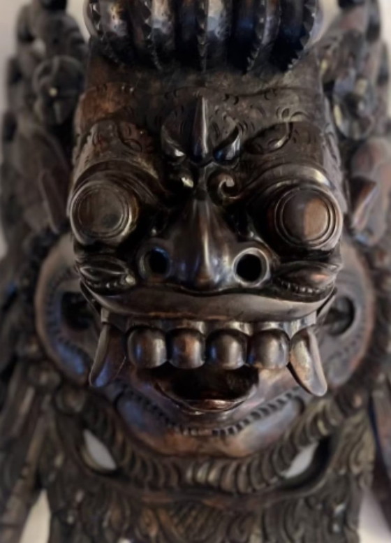 Image 1 of Traditioneel Barong-masker uit Bali, Indonesië