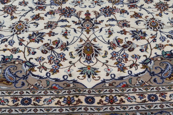 Image 1 of Perzisch tapijt Kashan 3,93 x 2,90 Oosters tapijt fijn nr. 1063