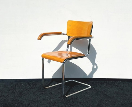Image 1 of 3 vintage stoelen Mart Stam [ Bauhaus ] industrieel 1930s
