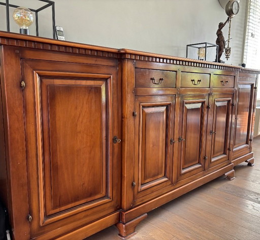 Französisches Sideboard Tricoire Marseille – Kirsche massiv (Merisier)
