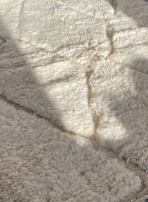 Authentiek Berber tapijt uit het Atlasgebergte – 100 x 150 cm – Handgemaakt van Wol