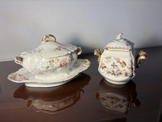 Sauce And Sugar Dishes Limoges France – Table accessories, Porcelain (photo 5 of 15)