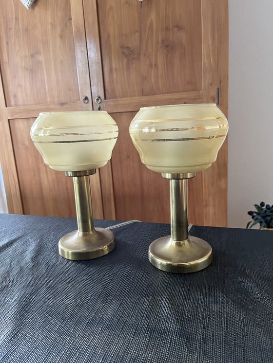 Image 1 of 2 cute vintage table lamps!