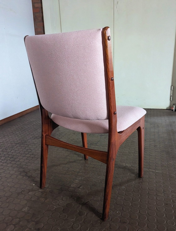 Image 1 of 4 chaises vintage danoises Erik Buch