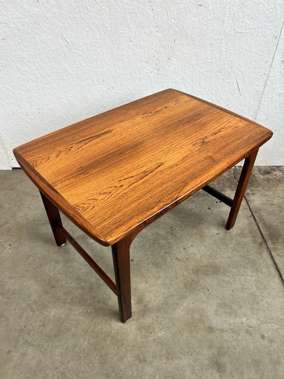 Image 1 of Table d'appoint/table basse vintage en palissandre, Suède, Folke Ohlson pour Tingströms