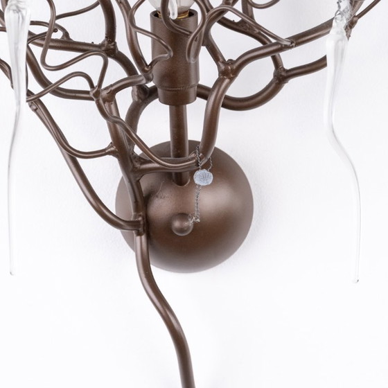 Image 1 of Lampada da soffitto "Hollywood" di Van Egmond con quattro lampade da parete abbinate