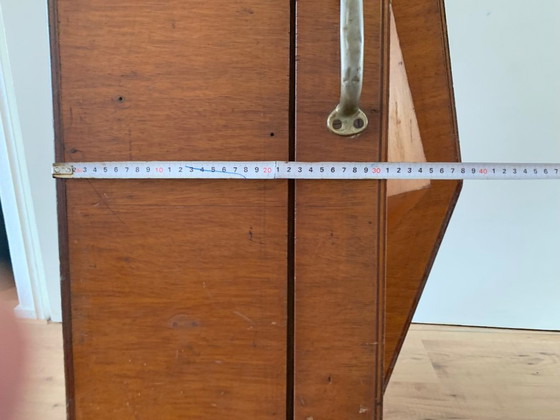 Image 1 of Estuche antiguo para contrabajo, años 30-40.