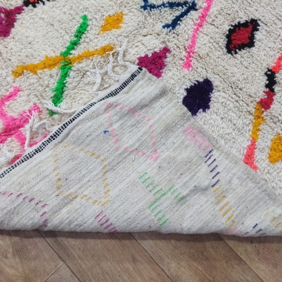 Image 1 of Bunter Berberteppich im Ethno-Stil | 235 × 140 cm