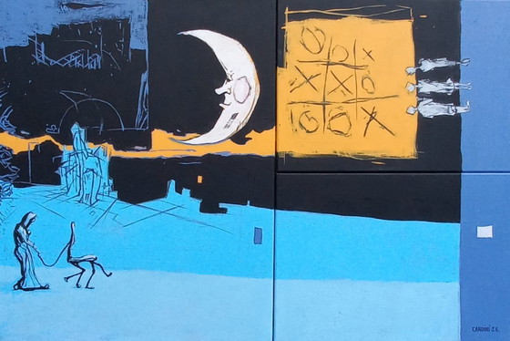 Image 1 of CANDINI "Lunatic" Tryptic  XXL