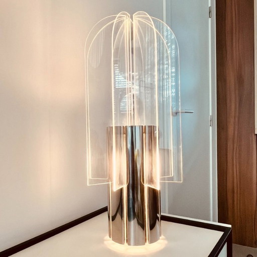 Cactus table lamp Studio Luce 1969 Giovanni & Gianpiero Bass