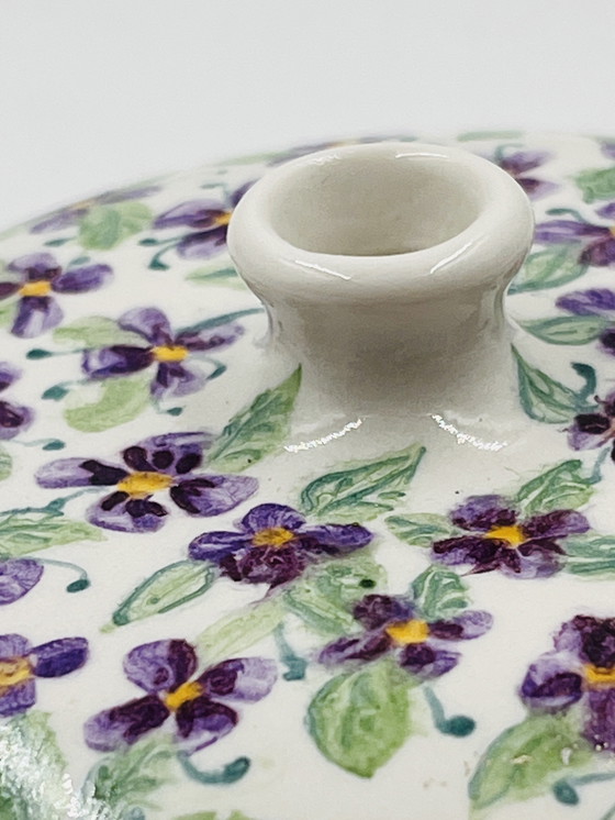 Image 1 of Keramik-Soliflore mit der Signatur "Donche".