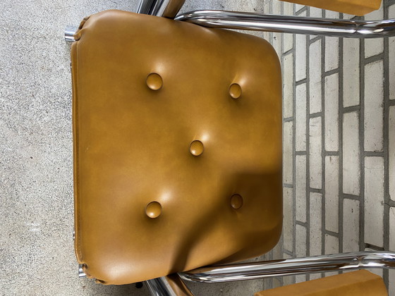 Image 1 of 4 vintage Jerry Johnson stoelen seventies