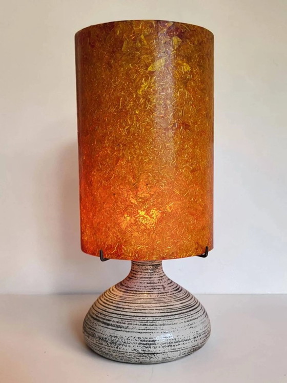 Ceramic lamp Accolay, France, 1970s – Table lamps, Porcelain (photo 5 of 10)