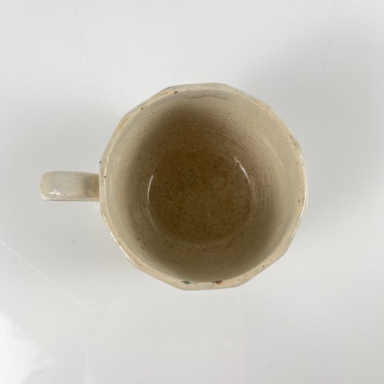 Image 1 of Antieke ijzerstenen beker voor verzamelaars, eind 19e - begin 20e eeuw.