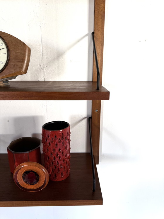 Image 1 of Sistema a parete vintage in teak, Poul Cadovius '60