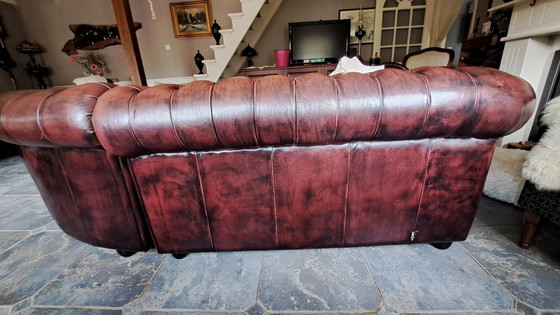 Image 1 of Canapé d'angle Chesterfield